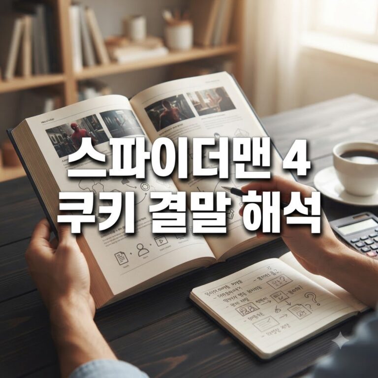 스파이더맨 4 쿠키 해석 결말 의미, 핵심만 빠르게 확인