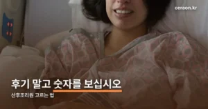 산후조리원 고르는 법 정리 썸네일