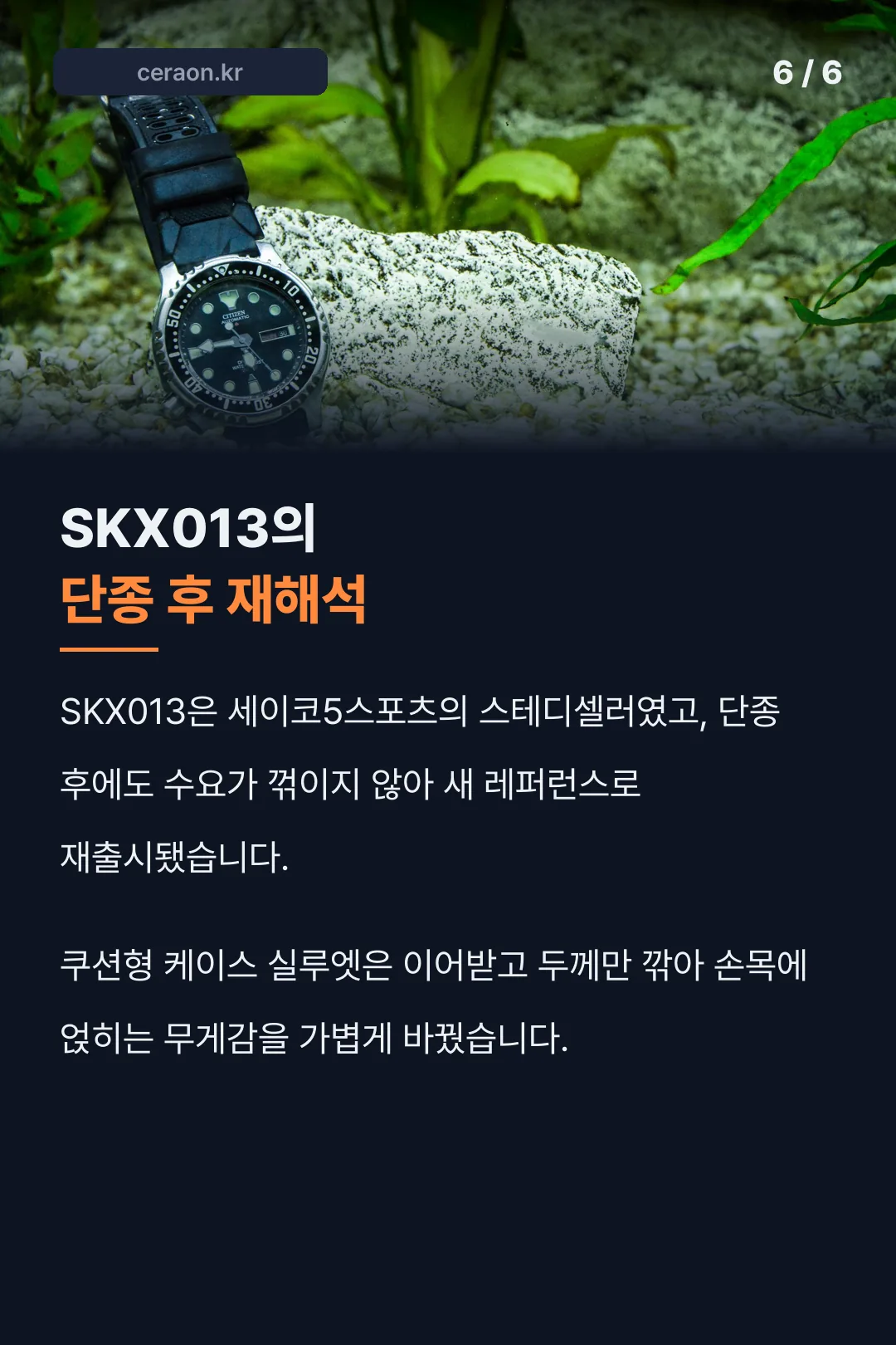 SKX013의 재해석