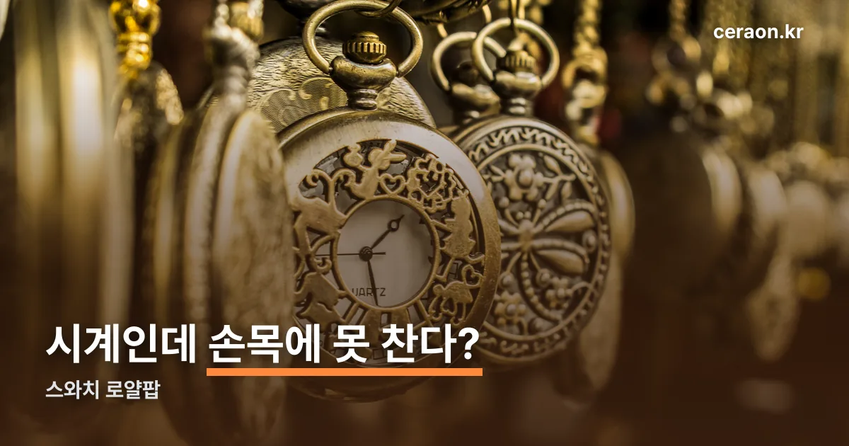 스와치 로얄팝 정리 썸네일